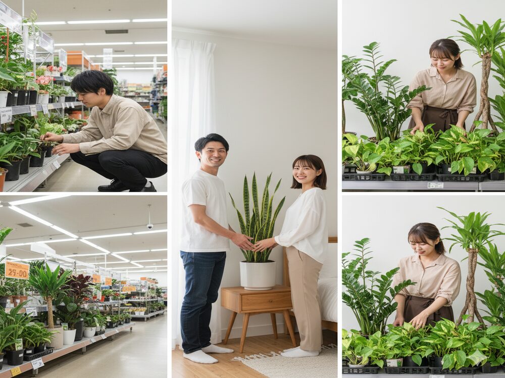 観葉植物をホームセンターで安く買うためのQ&A