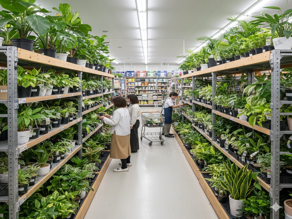 観葉植物がホームセンターで安い理由と賢い探し方