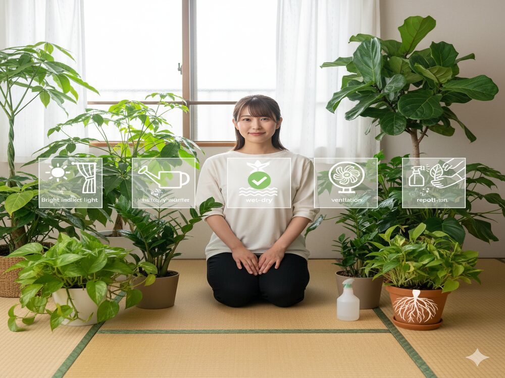 観葉植物が枯れるのは身代わり以外の対策