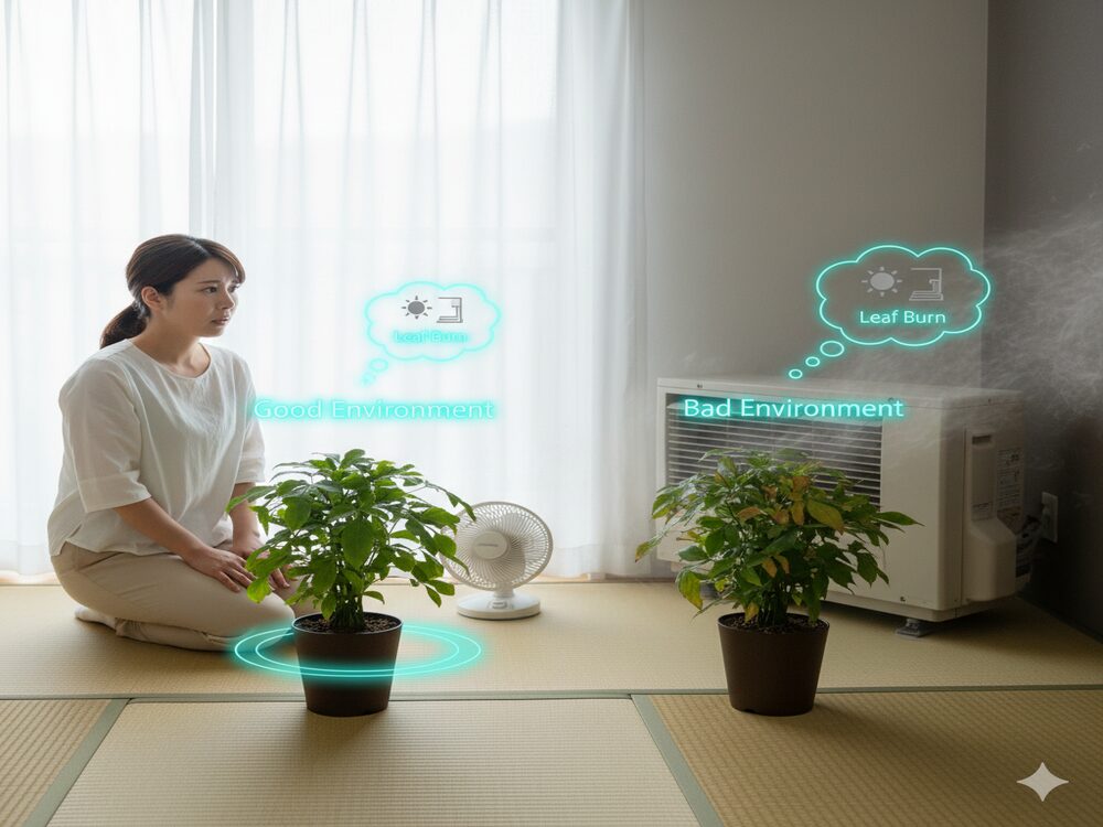 枯れる?家での置き場所と環境変化