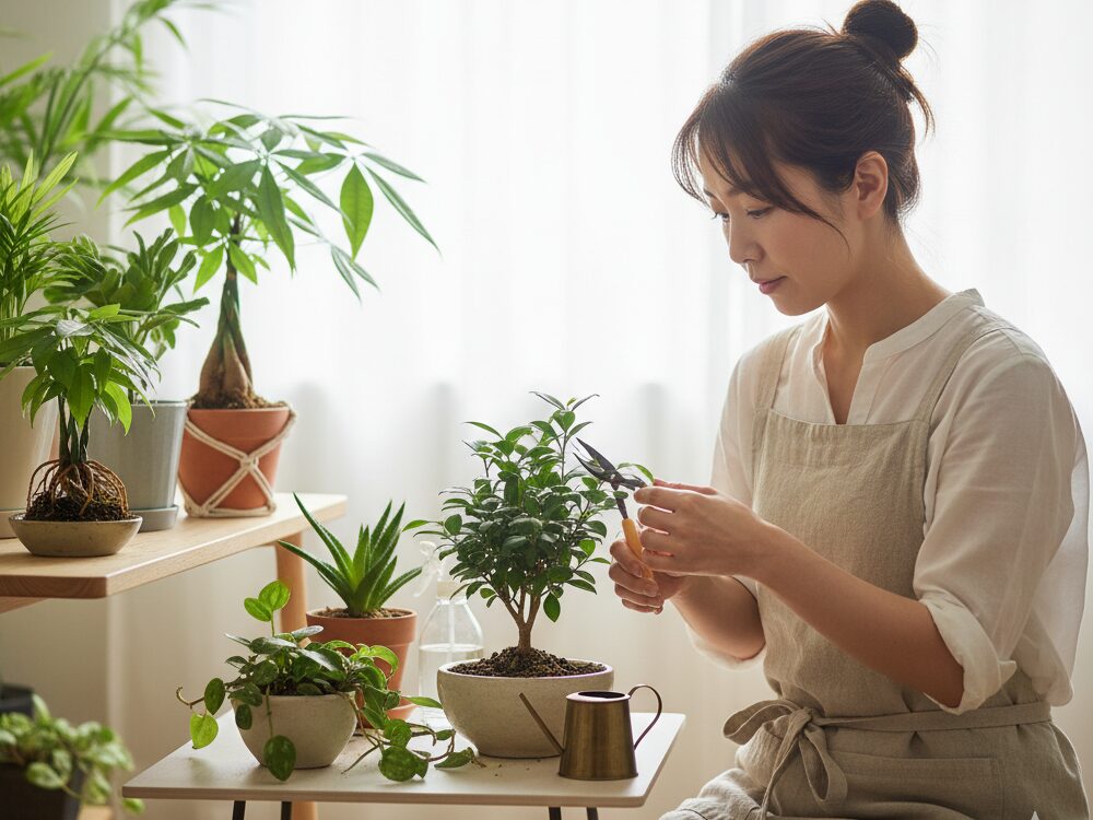 観葉植物を大きくしたくない時の基本管理