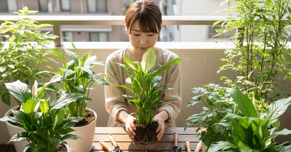 観葉植物が根が張らない原因と復活法