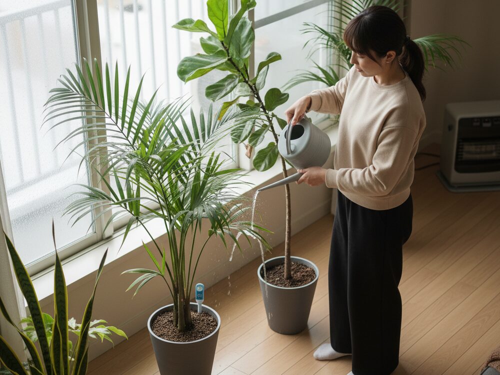 観葉植物の葉っぱがふにゃふにゃを防ぐ育て方
