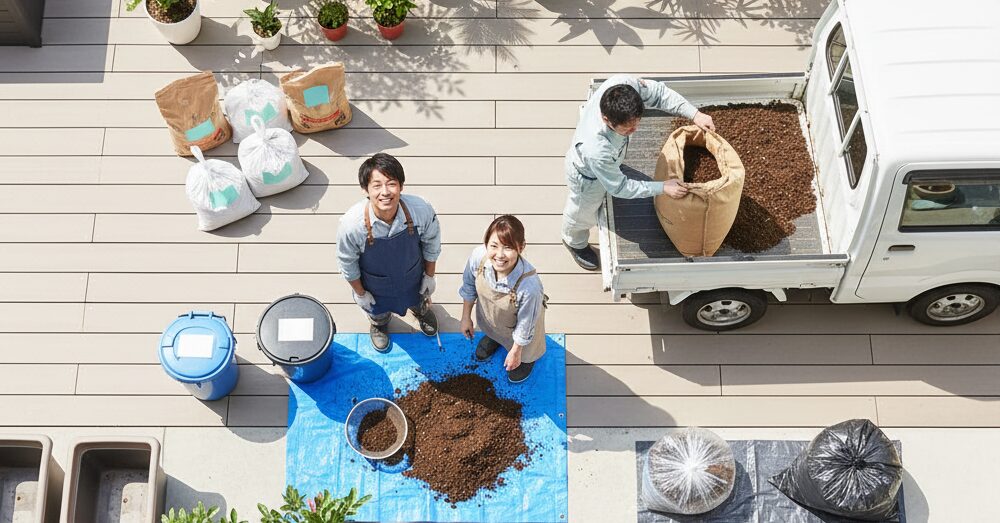 観葉植物の土の捨て方ガイド！4つの方法と再生術