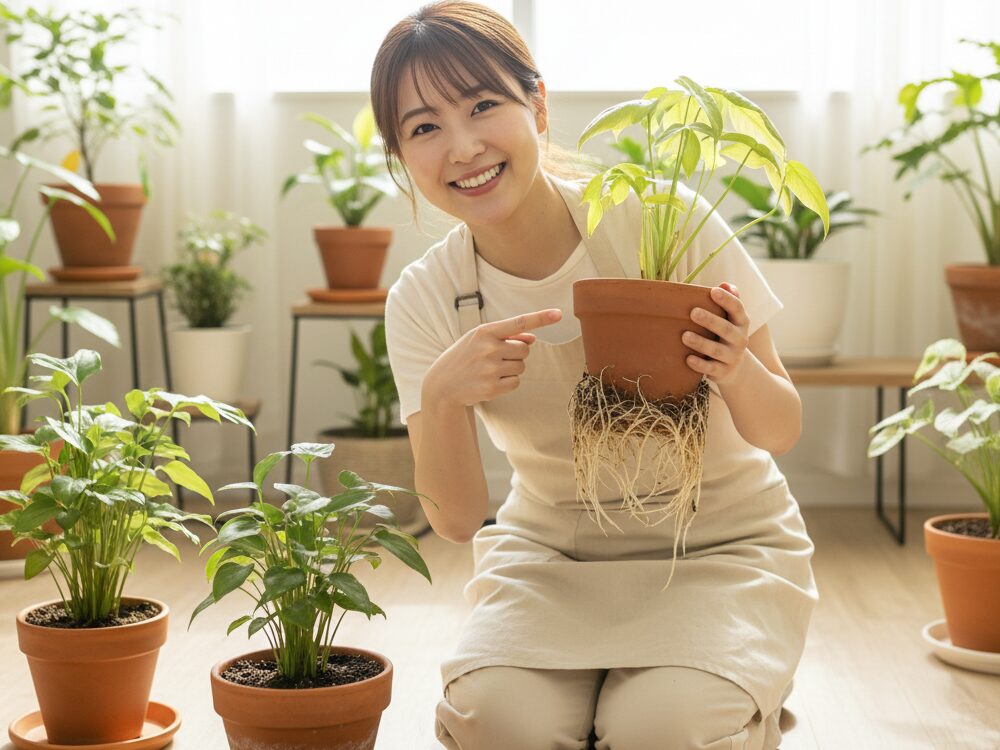 根詰まりや水やりの問題点