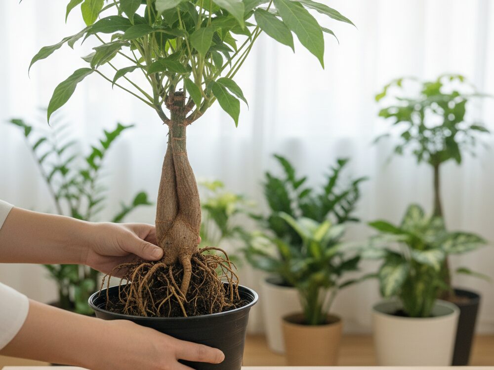 根詰まりを解消する植え替えの手順