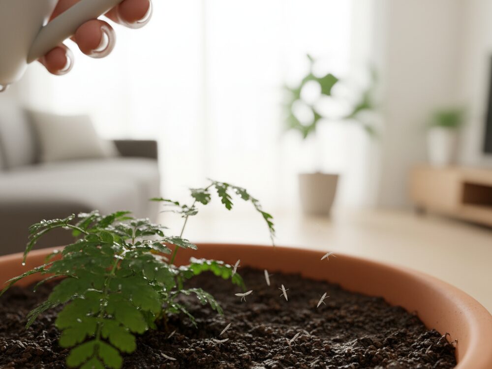 土にいる跳ねる虫はトビムシ