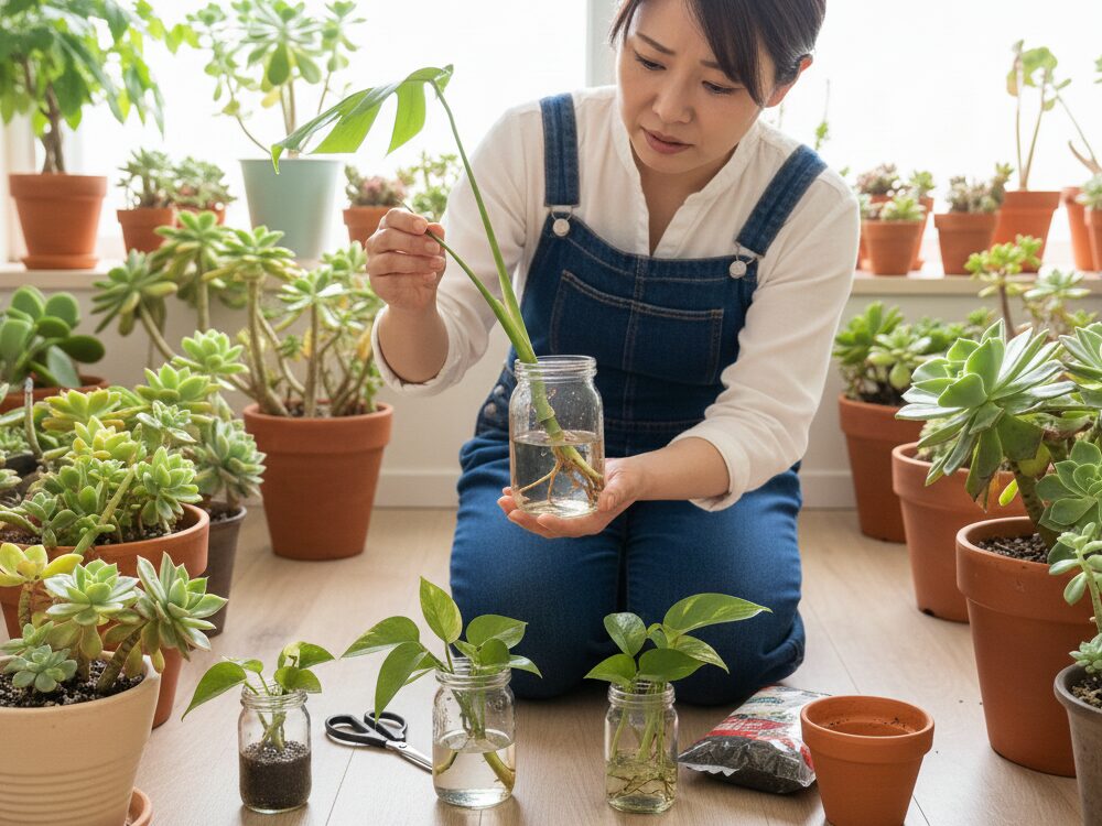 修復できない場合は挿し木で再生させる