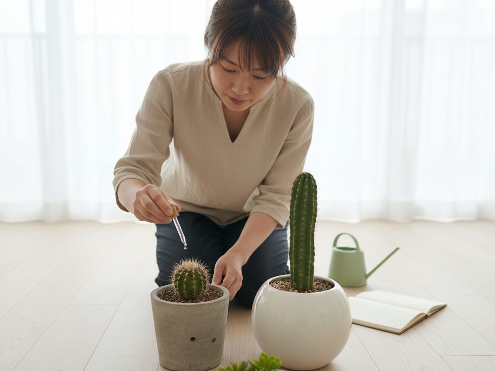 サボテンを穴なし鉢で育てる難易度