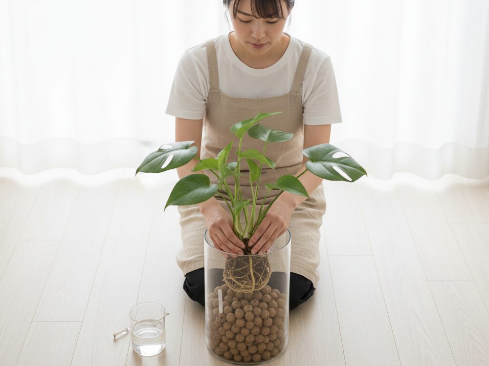 ハイドロカルチャーでの育て方