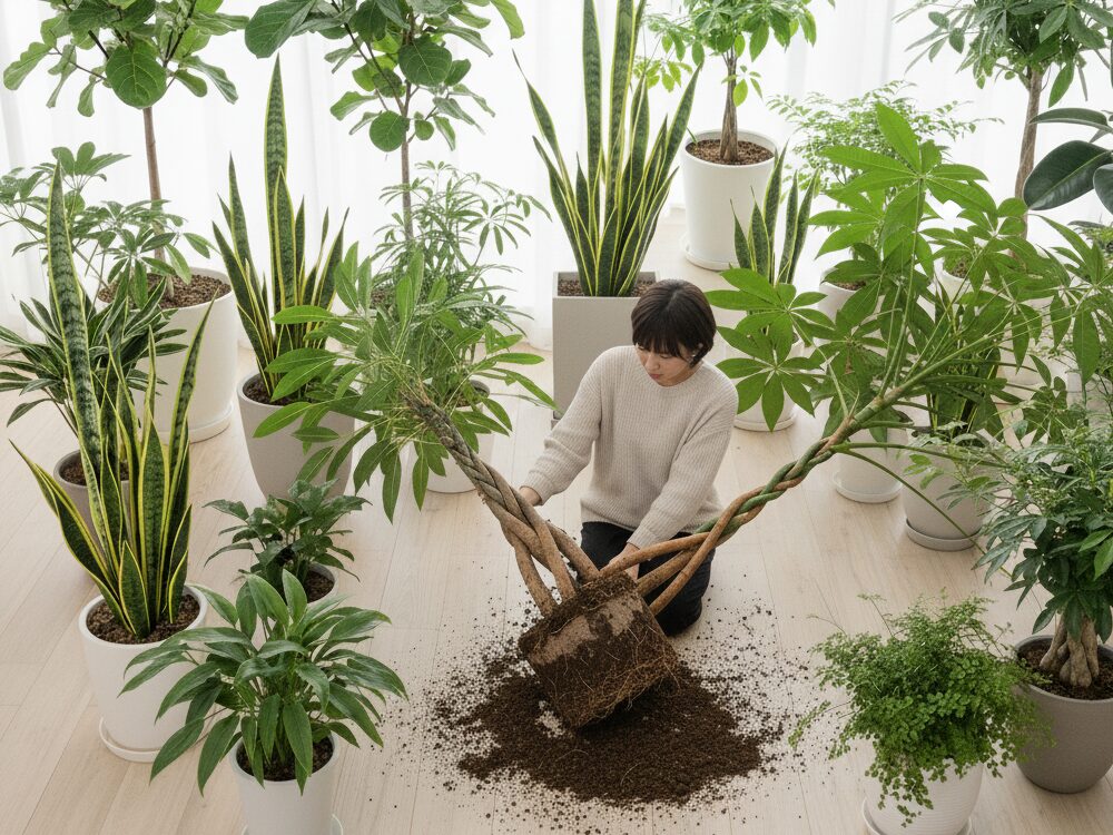 パキラが倒れる原因