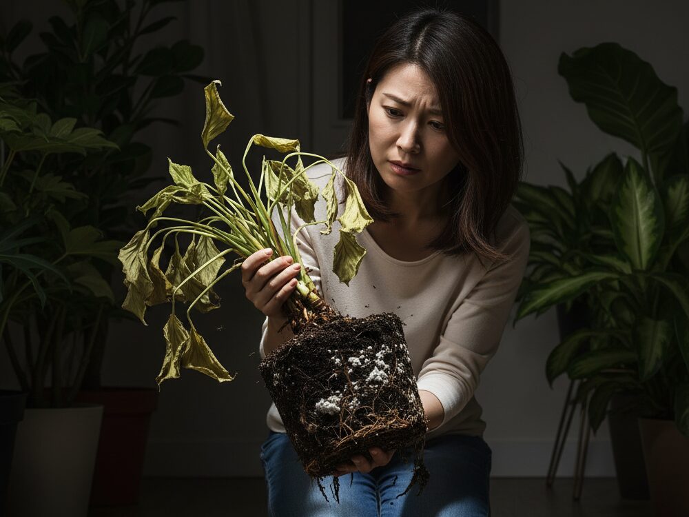 根腐れを加速させる土壌環境とは