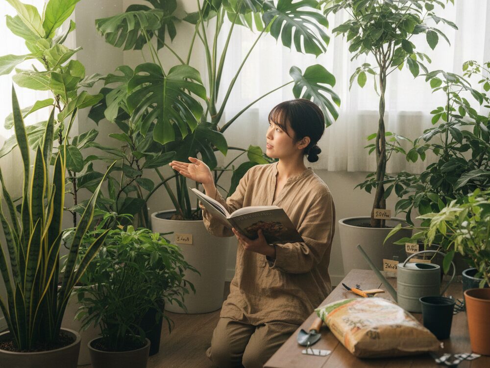 観葉植物を大きくしたい人が知るべき基礎知識