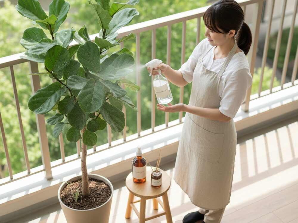 牛乳スプレーや木酢液の効果