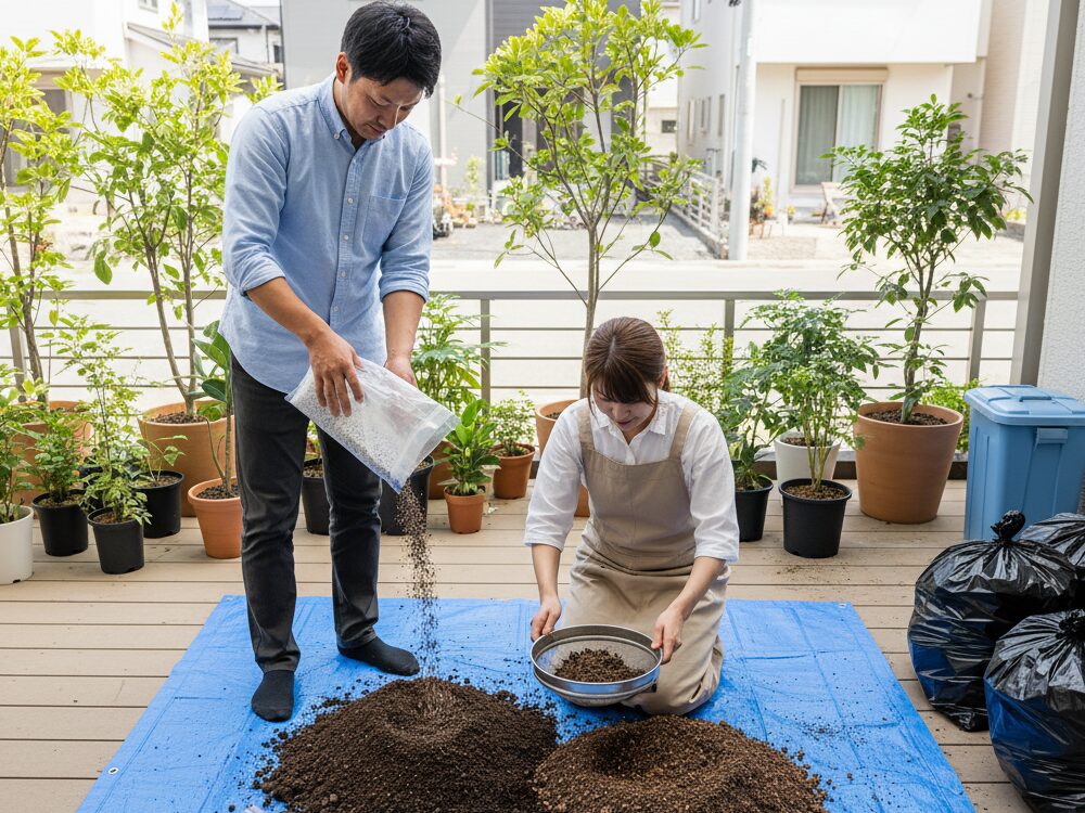 【推奨】土のリサイクル（再生）