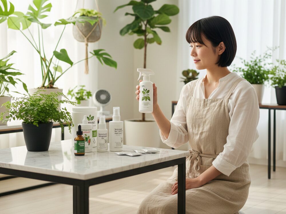 室内で安全かつ臭くない薬剤の選び方