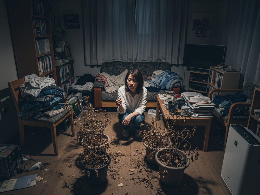 観葉植物が枯れる家のスピリチュアルな意味と原因