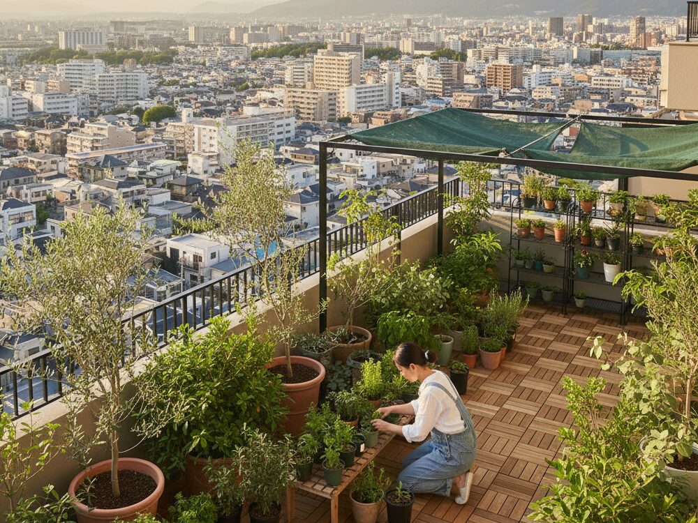 観葉植物をベランダに出しっぱなしにする条件と環境