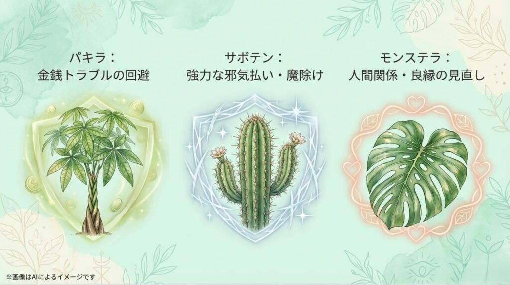 金運、魔除け、人間関係など、パキラやサボテン、モンステラが枯れた際に発するスピリチュアルなメッセージのまとめ